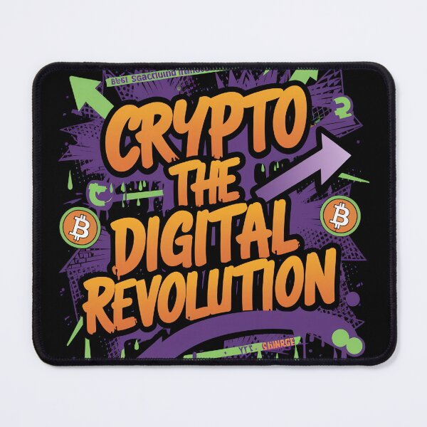 Item preview, Invest Crypto Crypto The Digital Revolution designed and sold by RadDeck.