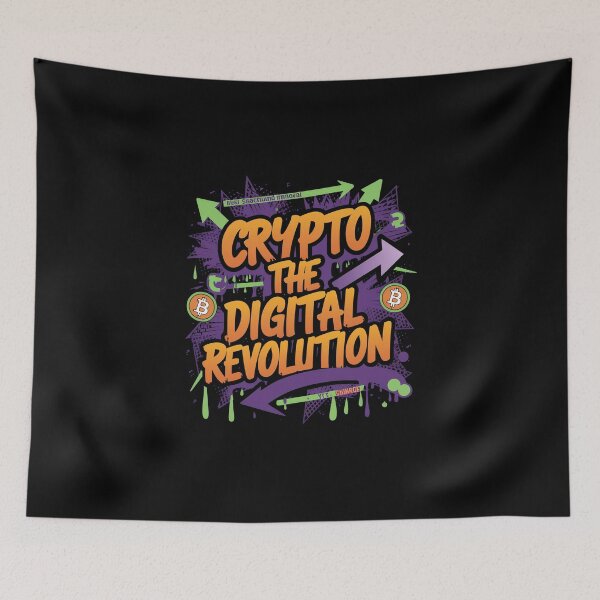 Item preview, Invest Crypto Crypto The Digital Revolution  designed and sold by RadDeck.