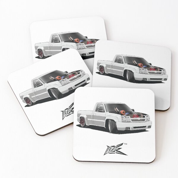 Item preview, american v8 drift truck white  designed and sold by NaquashM.
