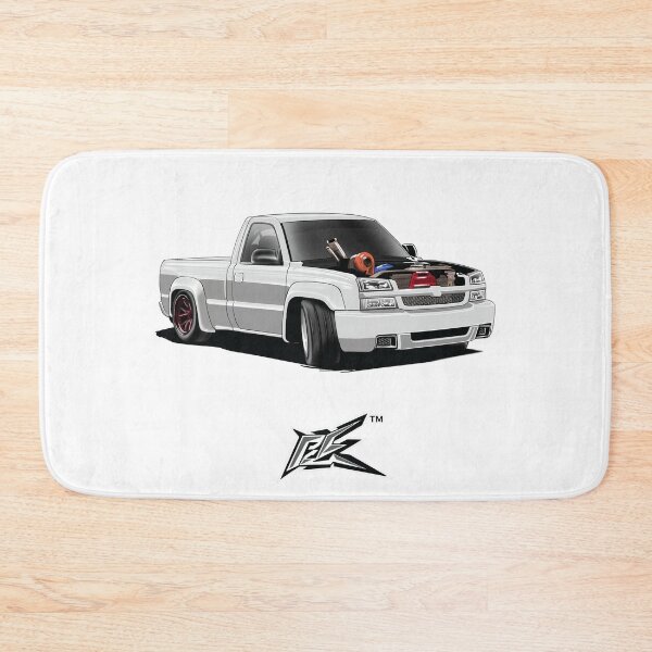Item preview, american v8 drift truck white  designed and sold by NaquashM.