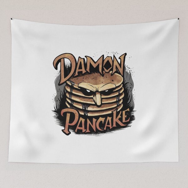 Item preview, Damon Pancake: Retro & Fun Character Design designed and sold by Colorful-Garden.