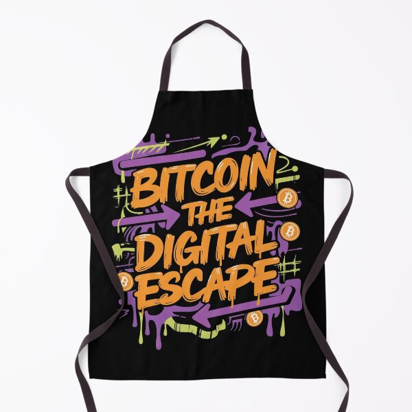 Item preview, Finance Meets Tech Bitcoin The Digital Escape designed and sold by RadDeck.
