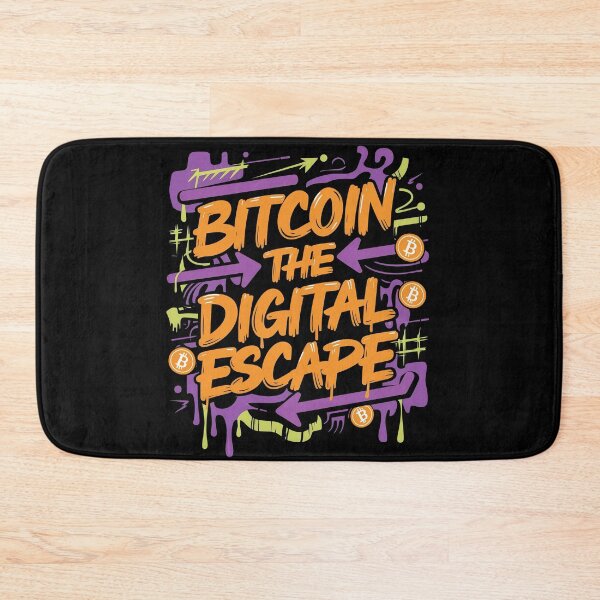 Item preview, Finance Meets Tech Bitcoin The Digital Escape  designed and sold by RadDeck.