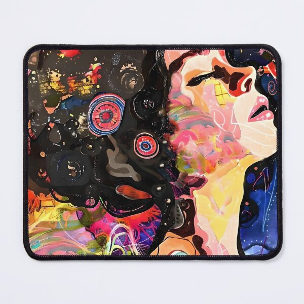 Item preview, Colourful collage of a women designed and sold by fotofeast.