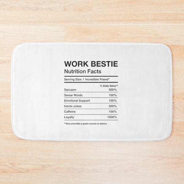 Item preview, WORK BESTIE GIFT office humor friendship colleague coworker designed and sold by w1ckerman.