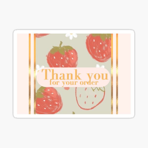 Item preview, Thank you card designed and sold by Valentinenight.