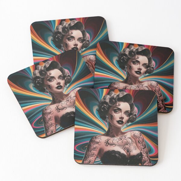 Item preview, Vintage Tattooed Girl designed and sold by Dilwish5.