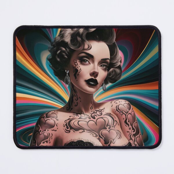Item preview, Vintage Tattooed Girl designed and sold by Dilwish5.