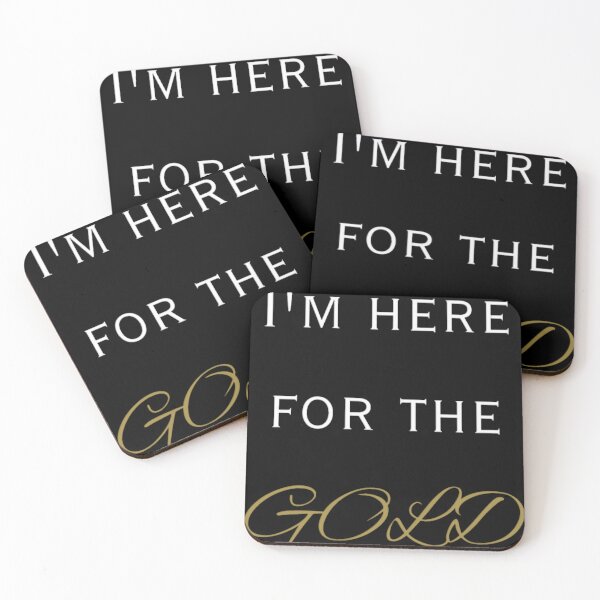 Item preview, I'm here for the Gold designed and sold by Toonlympics.