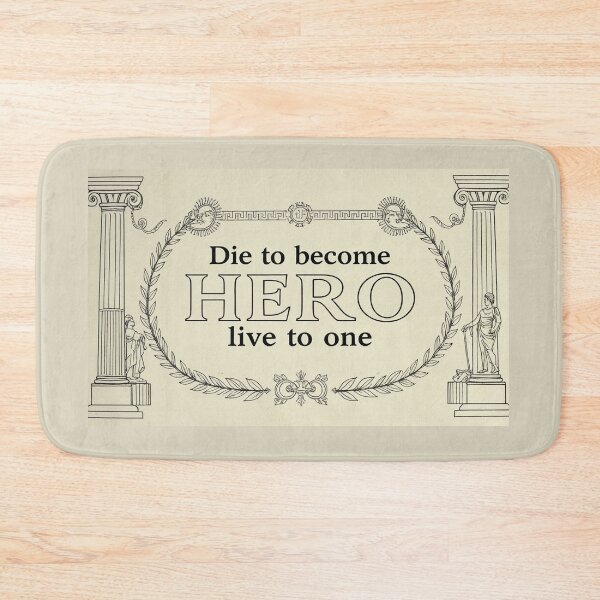 Item preview, Die to become a hero, live as one 02 designed and sold by COOLKJS0.