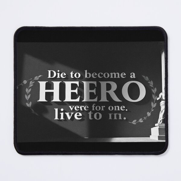 Item preview, Die to become a hero, live as one 03 designed and sold by COOLKJS0.