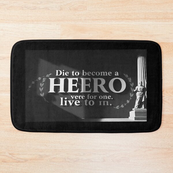 Item preview, Die to become a hero, live as one 03 designed and sold by COOLKJS0.