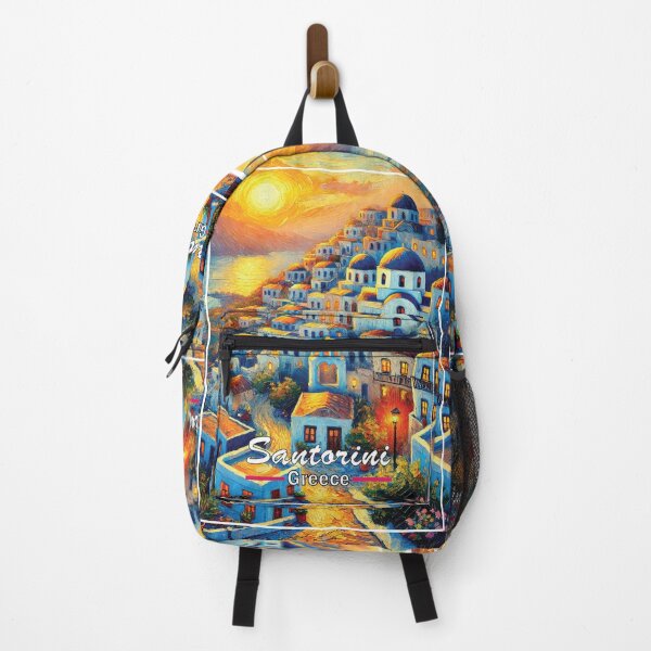Item preview, Santorini sunset designed and sold by Era-of-Traveler.