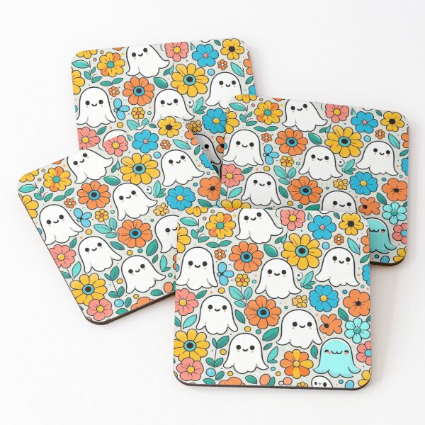 Item preview, Cute Spooky Ghost Floral designed and sold by DeeCeeFashion.