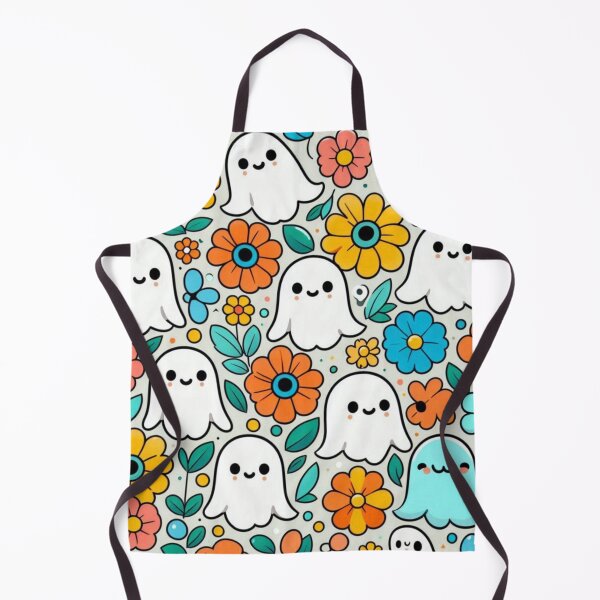 Item preview, Cute Spooky Ghost Floral designed and sold by DeeCeeFashion.