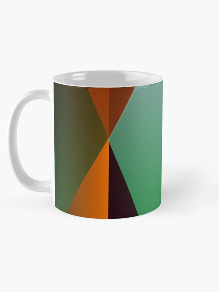 Thumbnail 5 of 6, Coffee Mug, Colorful Gradient Pyramids designed and sold by RGSMOOTHFINGER.