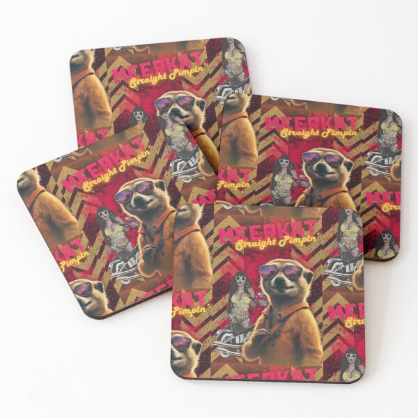 Item preview, Meerkat Straight Pimpin’ designed and sold by pUNKnown.
