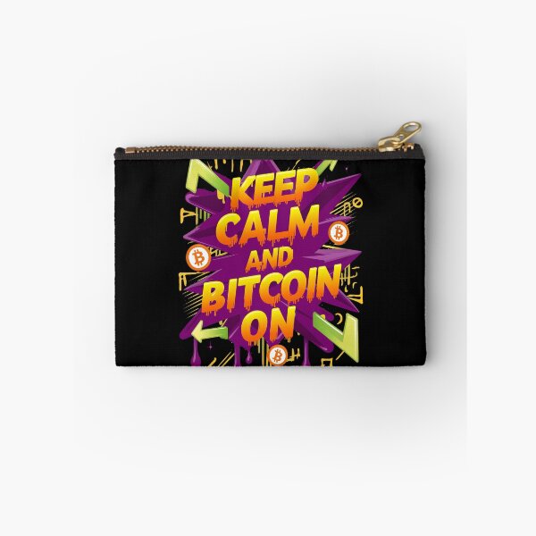 Item preview, Crypto Evolution Keep Calm and Bitcoin On designed and sold by RadDeck.