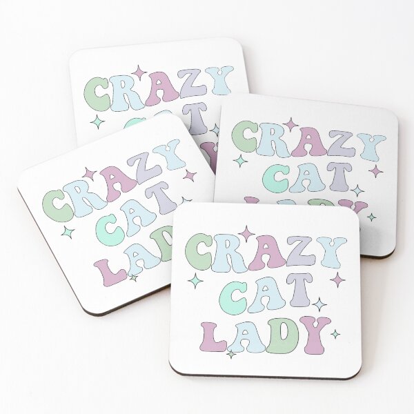Item preview, cat lady designed and sold by menheraaudino.