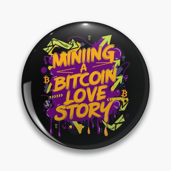 Item preview, Mining A Bitcoin Love Story  designed and sold by RadDeck.