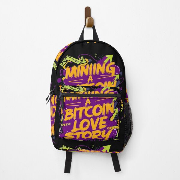 Item preview, Mining A Bitcoin Love Story designed and sold by RadDeck.