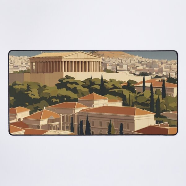 Item preview, 009 Vintage Athens, Greece Poster Design designed and sold by Alexis Art Collection.