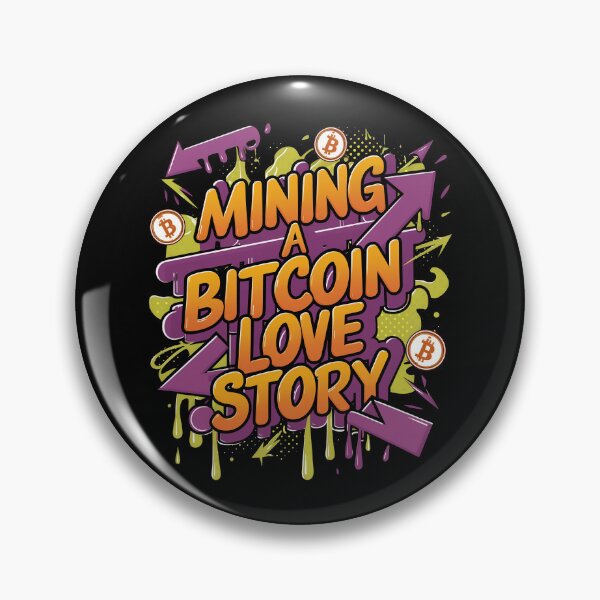 Item preview, Mining A Bitcoin Love Story  designed and sold by RadDeck.