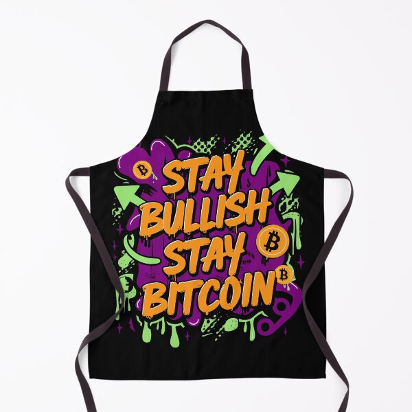 Item preview, Stay Bullish Stay Bitcoin designed and sold by RadDeck.