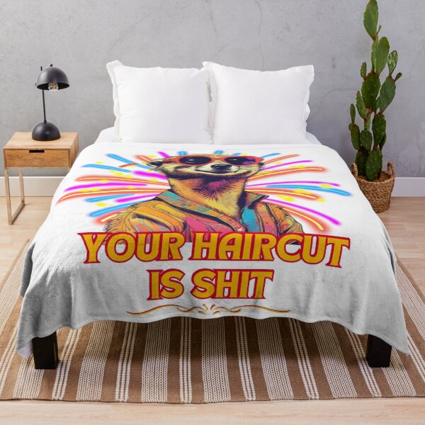 Item preview, Meerkat Hair Insult designed and sold by pUNKnown.