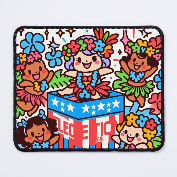 Item preview, Enchanting Hula Kids - Election Mode - 045 designed and sold by sagaofsilence.