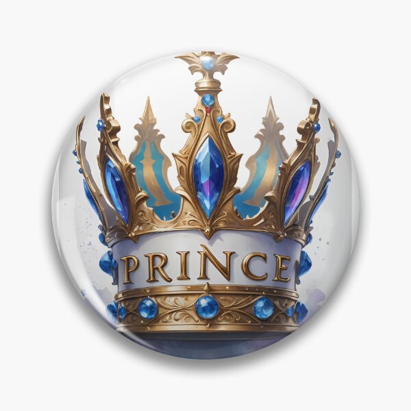 Item preview, Enchanted 'Prince' Crown – Fantasy Art for Royalty Lovers designed and sold by ManekanttaArts.