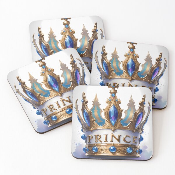 Item preview, Enchanted 'Prince' Crown – Fantasy Art for Royalty Lovers designed and sold by ManekanttaArts.