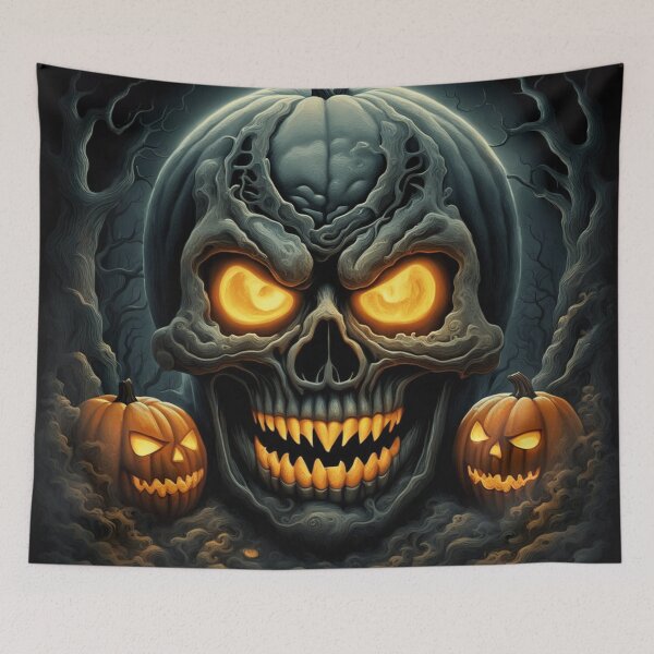 Item preview, Evil Pumpkin Scull designed and sold by JackFreestone.