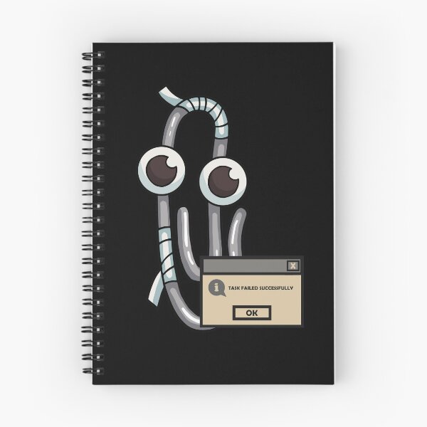 Item preview, Clippy Office Assistant - Task Failed Successfully designed and sold by FFgraphix-za.
