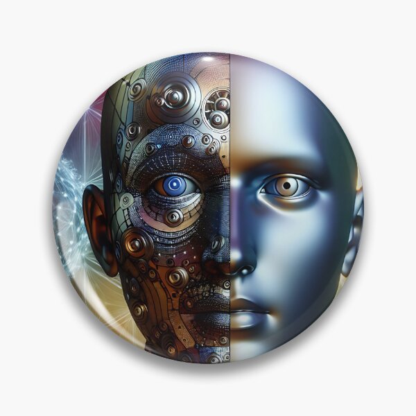 Item preview, AI Robots 3 designed and sold by HerbertFlenner.