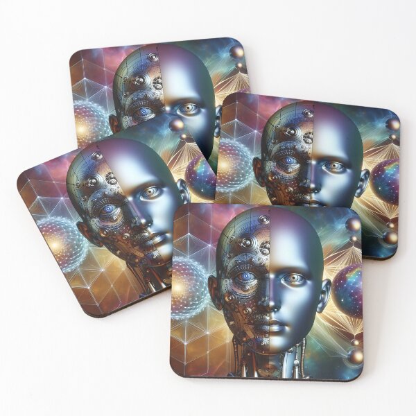 Item preview, AI Robots 3 designed and sold by HerbertFlenner.