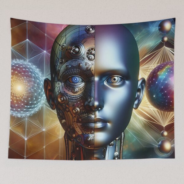 Item preview, AI Robots 3 designed and sold by HerbertFlenner.