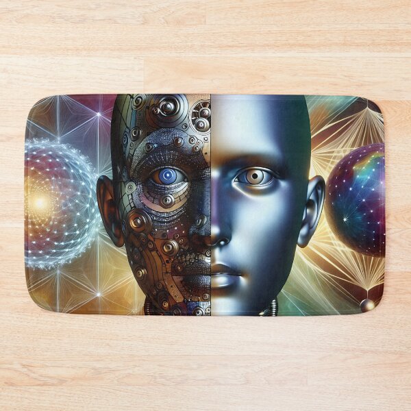 Item preview, AI Robots 3 designed and sold by HerbertFlenner.