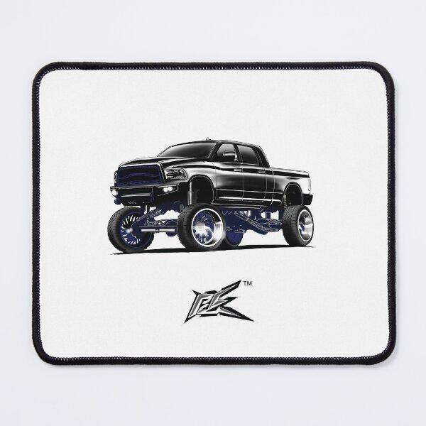 Item preview, large american v8 diesel truck deep pearl black designed and sold by NaquashM.