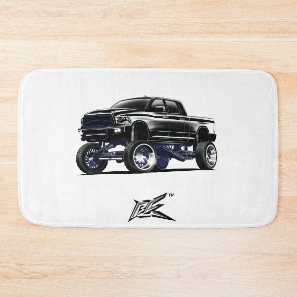Item preview, large american v8 diesel truck deep pearl black designed and sold by NaquashM.