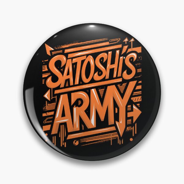 Item preview, Bitcoin-Inspired Digital Art Satoshi's Army  designed and sold by RadDeck.