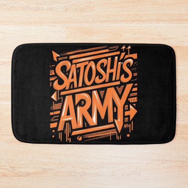 Item preview, Bitcoin-Inspired Digital Art Satoshi's Army  designed and sold by RadDeck.
