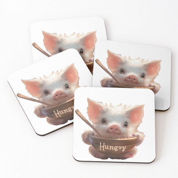 Item preview, Watercolor Piglet, Hungry Eyes designed and sold by silp159.