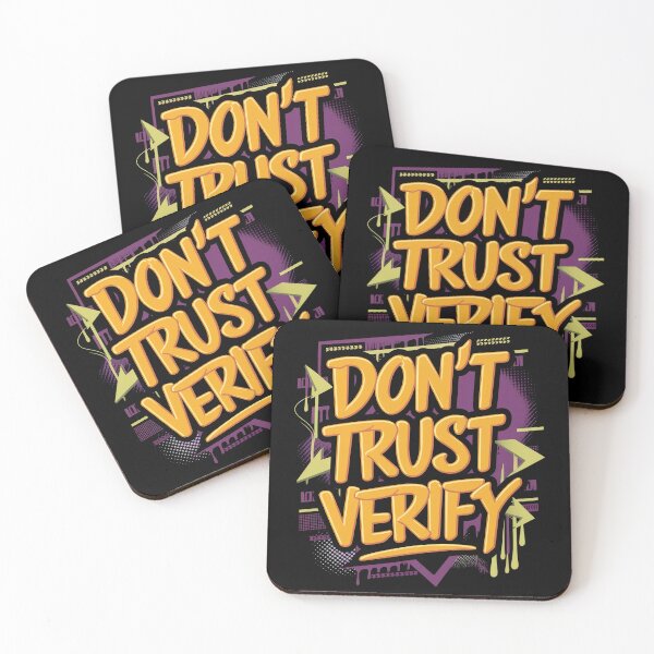 Item preview, Don't Trust Verify  designed and sold by RadDeck.