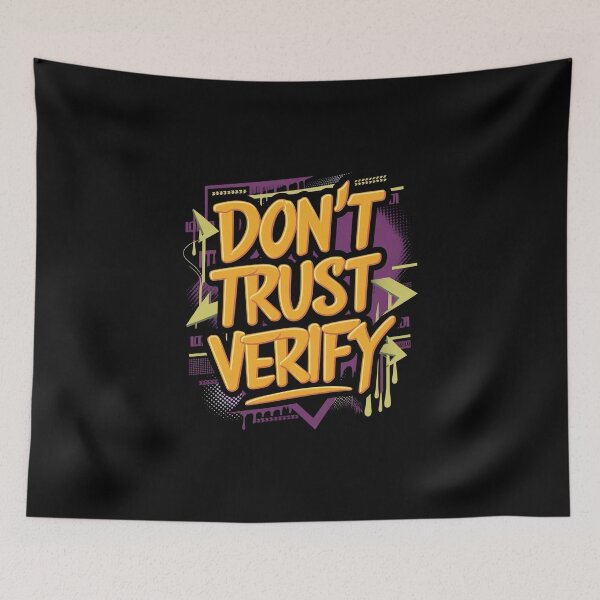 Item preview, Don't Trust Verify  designed and sold by RadDeck.
