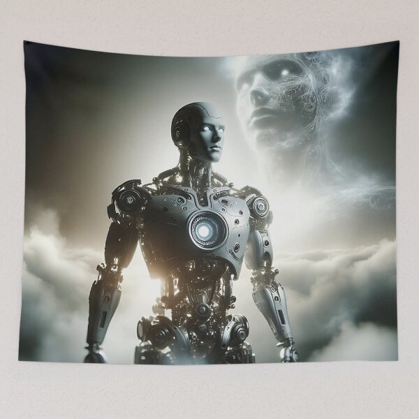 Item preview, AI Robots 5 designed and sold by HerbertFlenner.