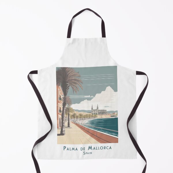 Item preview, Palma de Mallorca vintage travel poster – minimalist retro tourism design designed and sold by pod24.