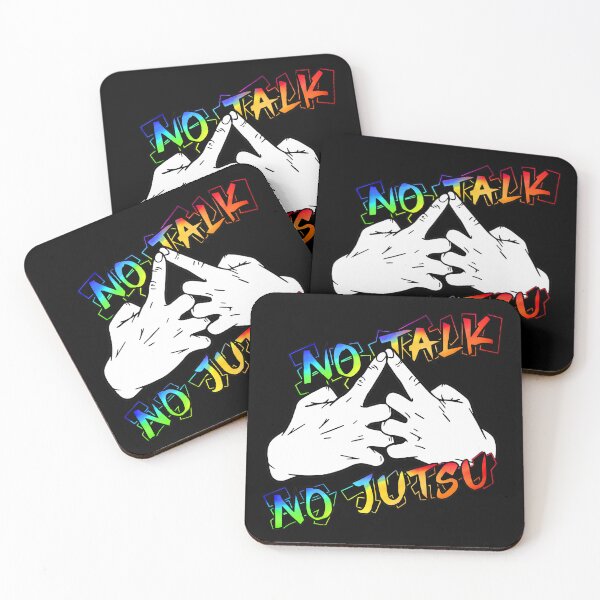 Item preview, No Talk, No Jutsu Ninja Hand Signs designed and sold by FFgraphix-za.