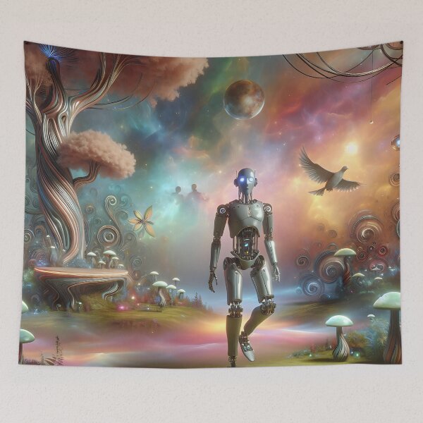 Item preview, AI Robots 6 designed and sold by HerbertFlenner.