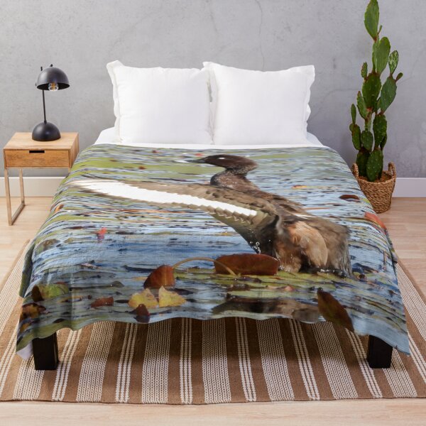 Item preview, Hardhead duck big stretch in lagoon designed and sold by Mark Grimsley.